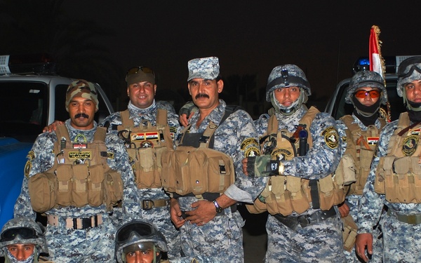 Iraqi National Police Partner With Rough Riders