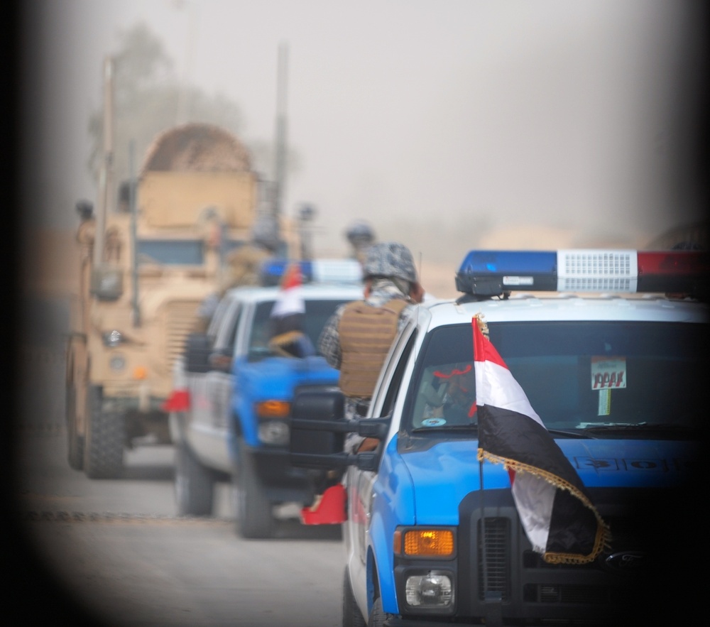 Iraqi National Police Partner With Rough Riders