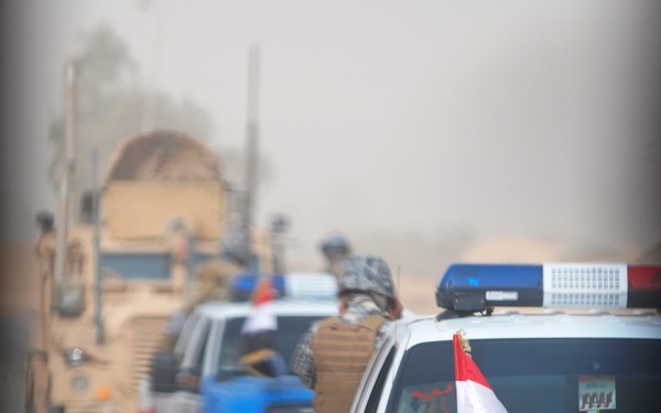 Iraqi National Police Partner With Rough Riders