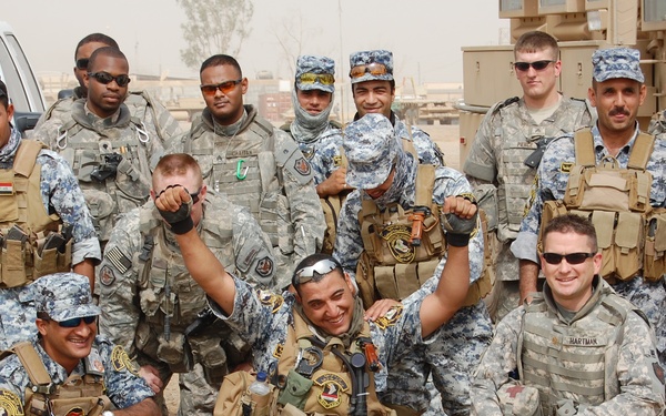 Iraqi National Police Partner With Rough Riders