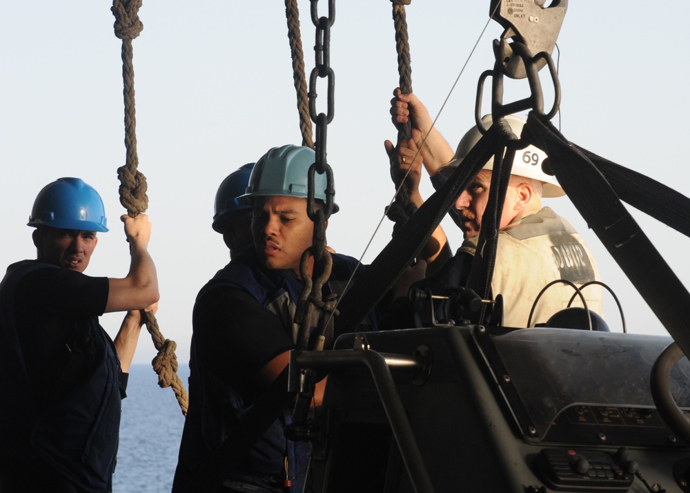 USS Dwight D. Eisenhower On Deployment