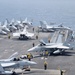 USS Ronald Reagan action