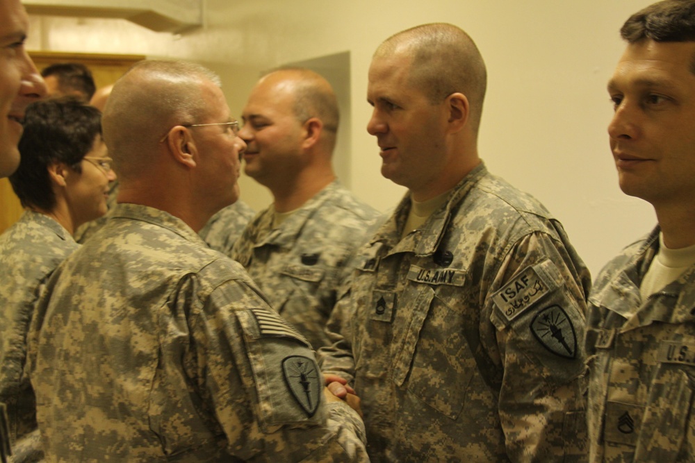 1-19th ADT Commander presents Combat Awards to six Soldiers