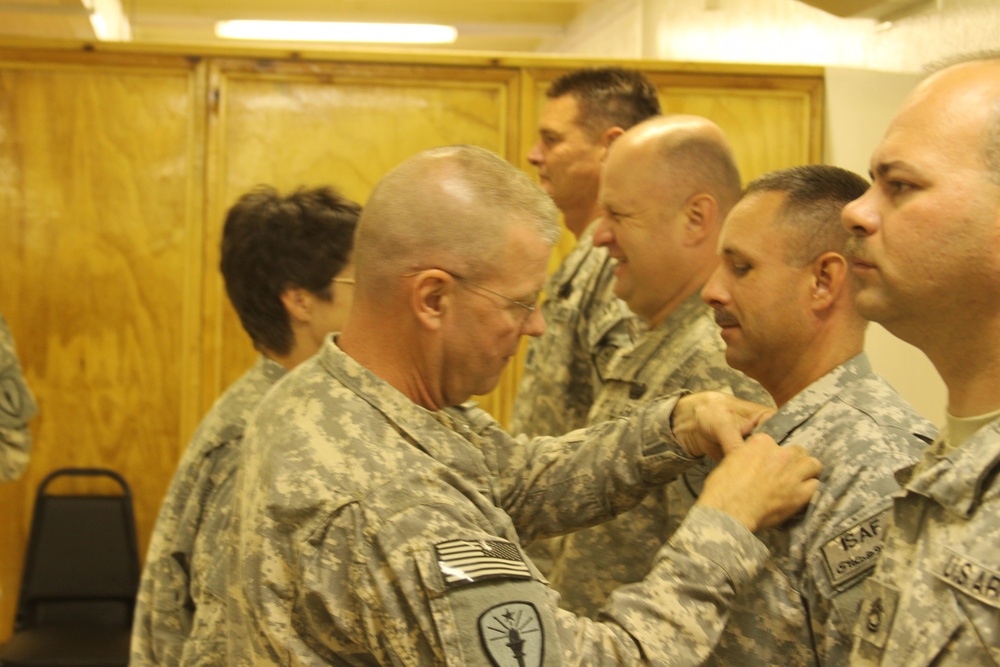 1-19th ADT Commander presents Combat Awards to six Soldiers