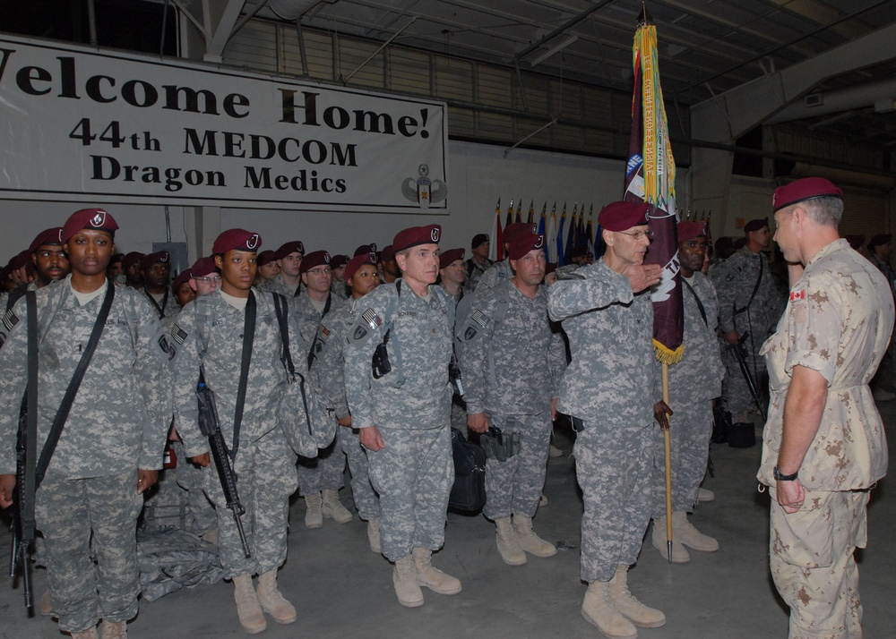 44th MEDCOM Redeploys After 12-months of Supporting Operation Iraqi Freedom