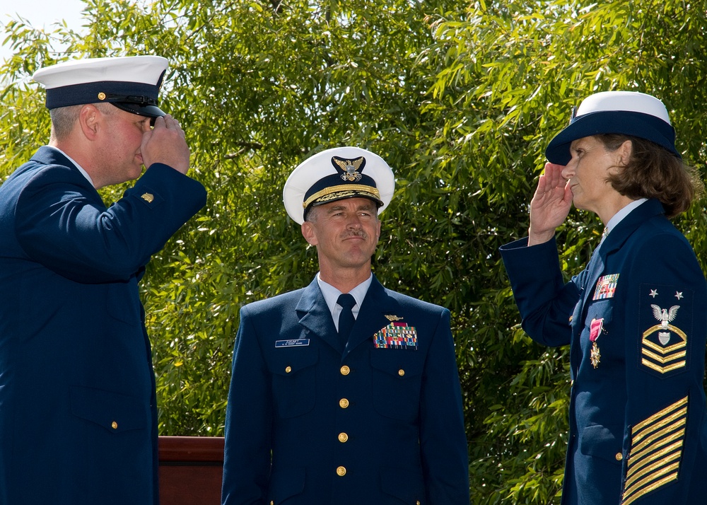 Eleventh District Command Master Chief Change of Watch Ceremony