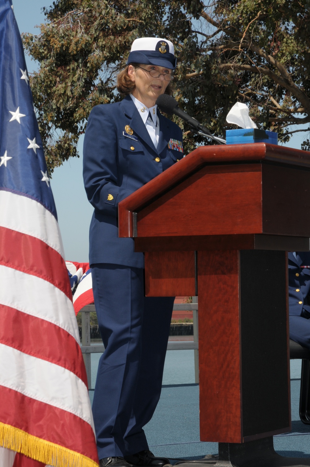 Master Chief Patricia Stolle Retires After 35  Years