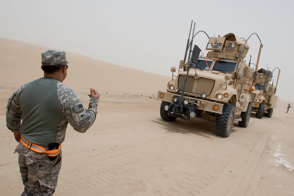 Kentucky Soldiers Train in Kuwait, Prepare for Iraq
