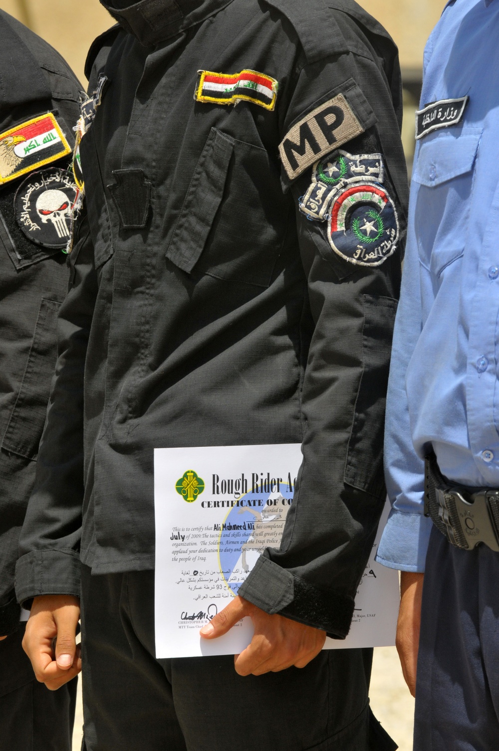 Iraqi police graduate academy