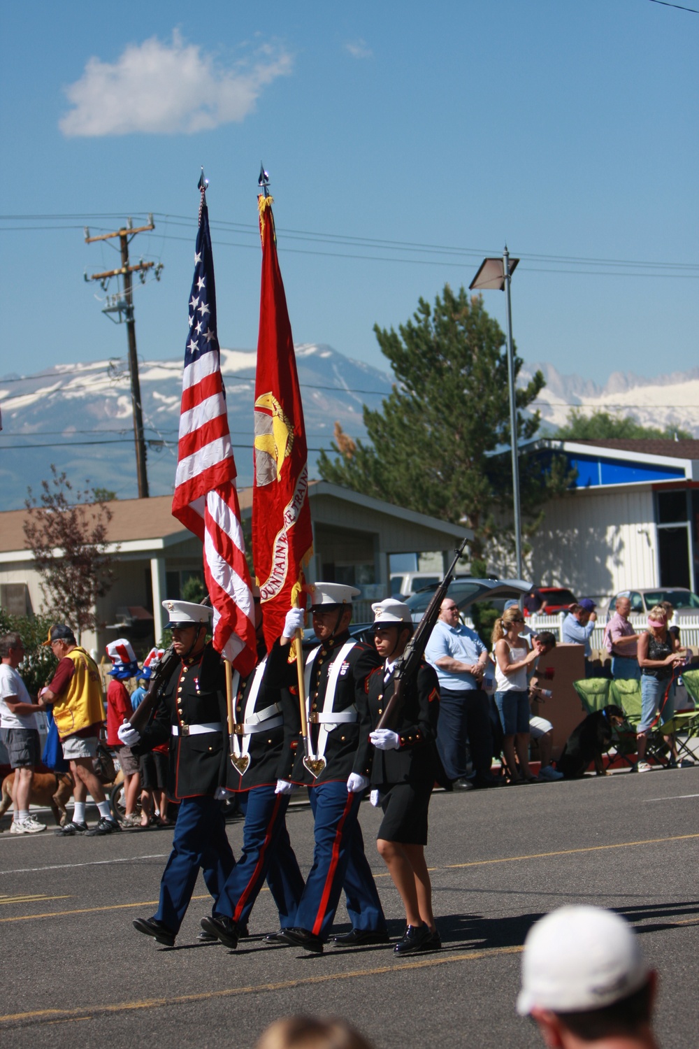 Mountain Marines and Bridgeport Celebrate 233 Years