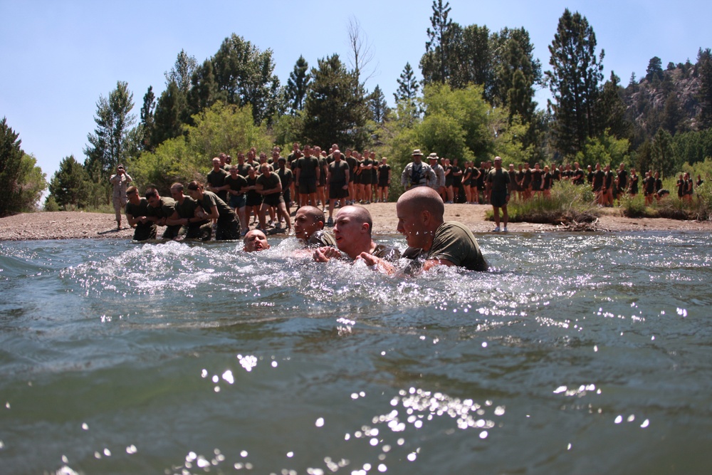 Midshipmen Make Splash at Mountain Warfare Training Center