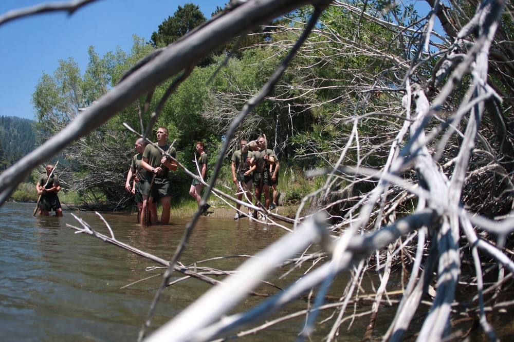 Midshipmen Make Splash at Mountain Warfare Training Center