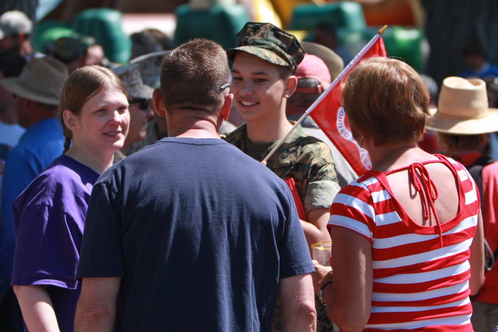 Mountain Warfare Training Center Marines make a dream come true