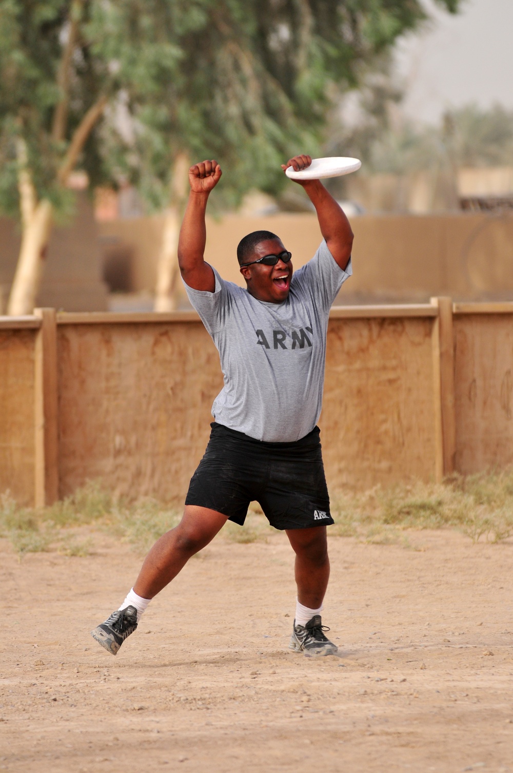 Frisbee and Football