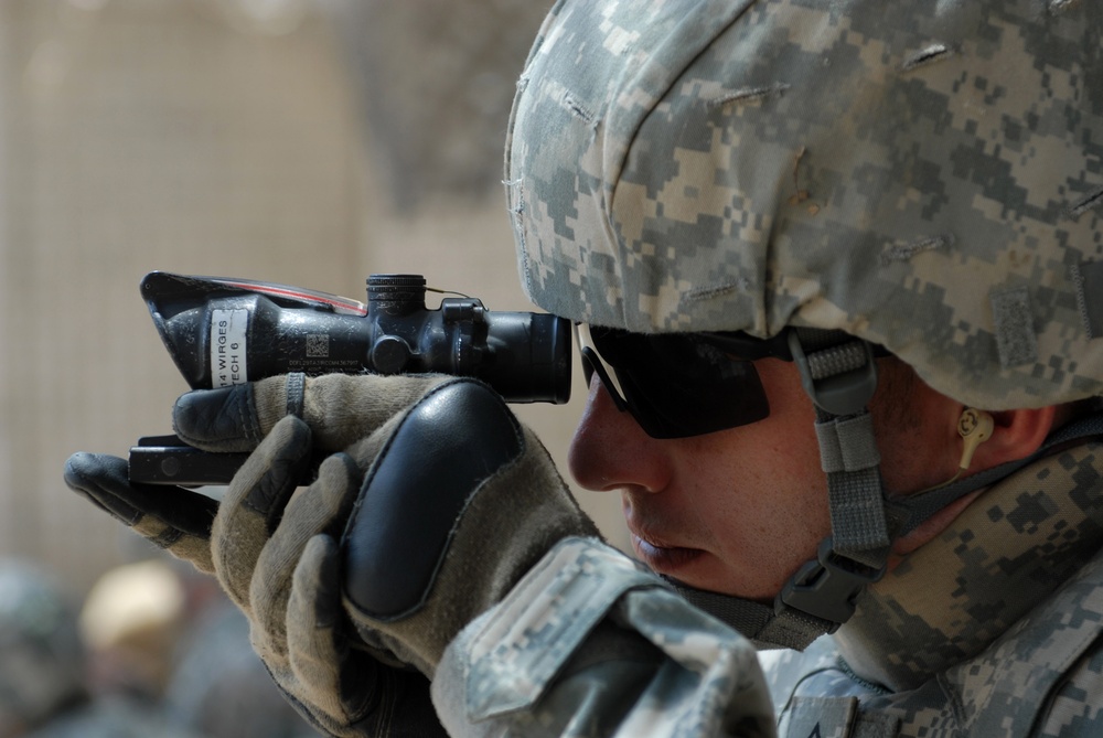 Soldiers Up to Standard in Basic Marksmanship