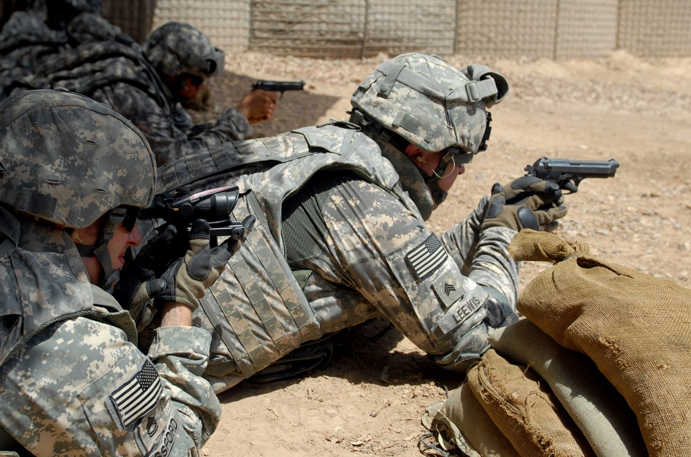 Soldiers Up to Standard in Basic Marksmanship