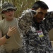 U.S. Soldiers Teach Iraqis Hand-To-Hand Combat