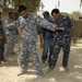 U.S. Soldiers Teach Iraqis Hand-To-Hand Combat