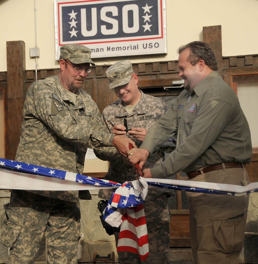 United Service Organization reopens at Bagram Air Field