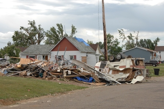 Tornado Hits Dickinson