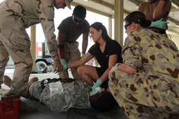 Drill tests Life Support Area-Kuwait's emergency readiness