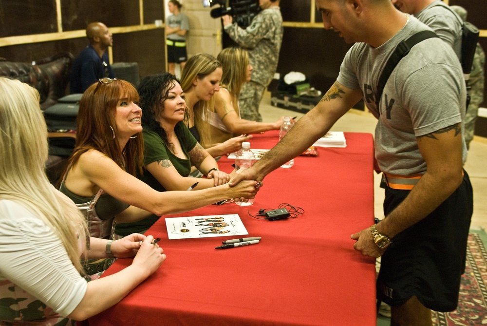 BandShe howls through Contingency Operating Base Basra