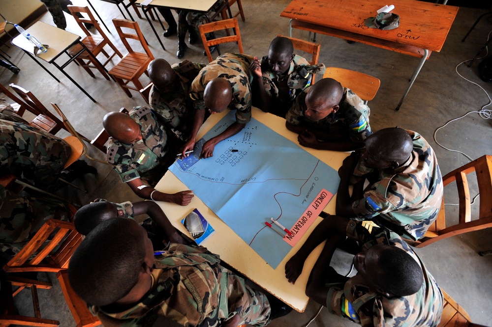 Rwanda Defense Forces Soldiers Prepare for Deployment to Sudan.