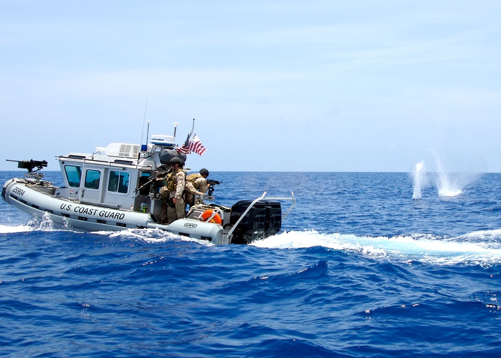 Maritime Safety and Security Team 91101 Takes Fire to the Open Seas