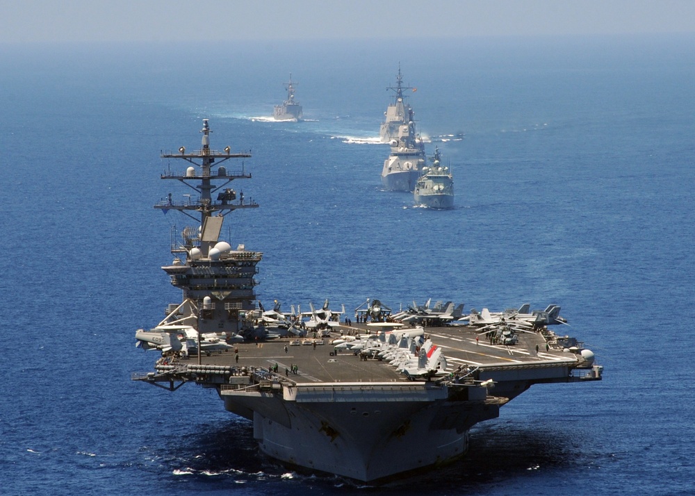 USS Dwight D. Eisenhower Hosts North Atlantic Council Day at Sea