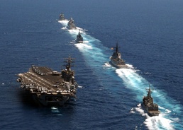 USS Dwight D. Eisenhower Hosts North Atlantic Council Day at Sea