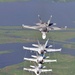 Flying over New Orleans