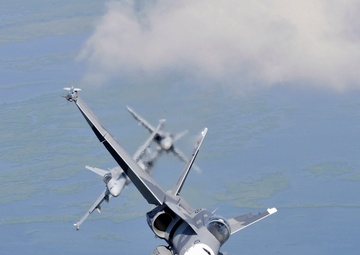 Flying over New Orleans