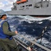 U.S., Australian ships take on fuel