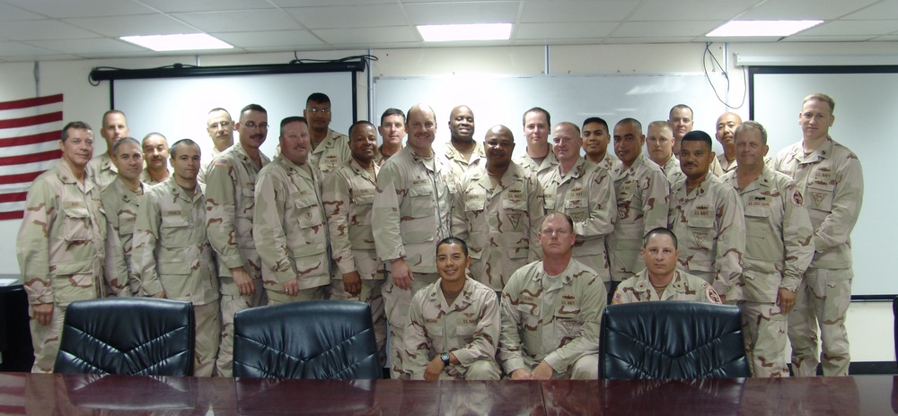 Task Force 56 Commander Visits Camp Patriot