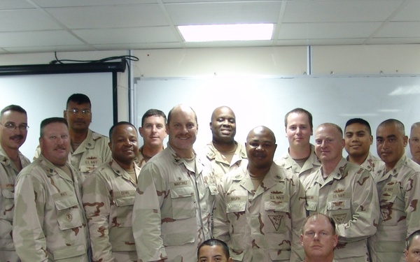 Task Force 56 Commander Visits Camp Patriot