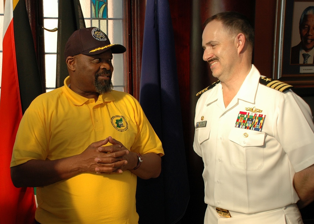 USS Arleigh Burke visits South Africa for exercise
