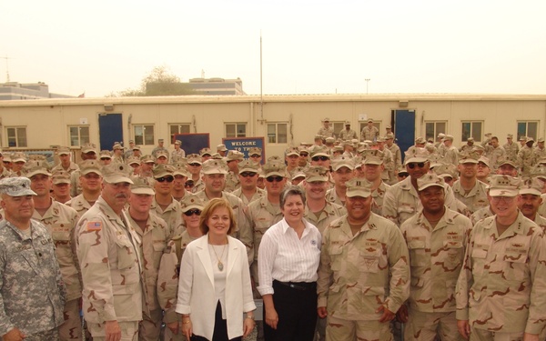 Sec. of Homeland Security Napolitano Visits CTG 56.5 in Kuwait