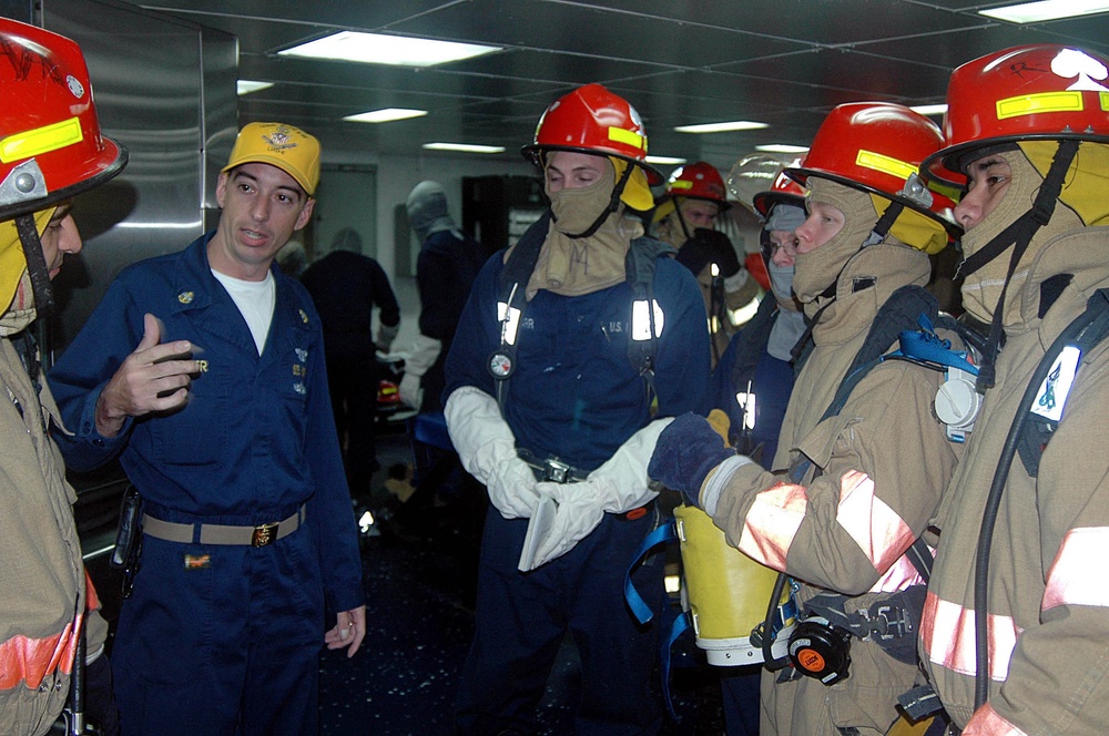 General quarters drill