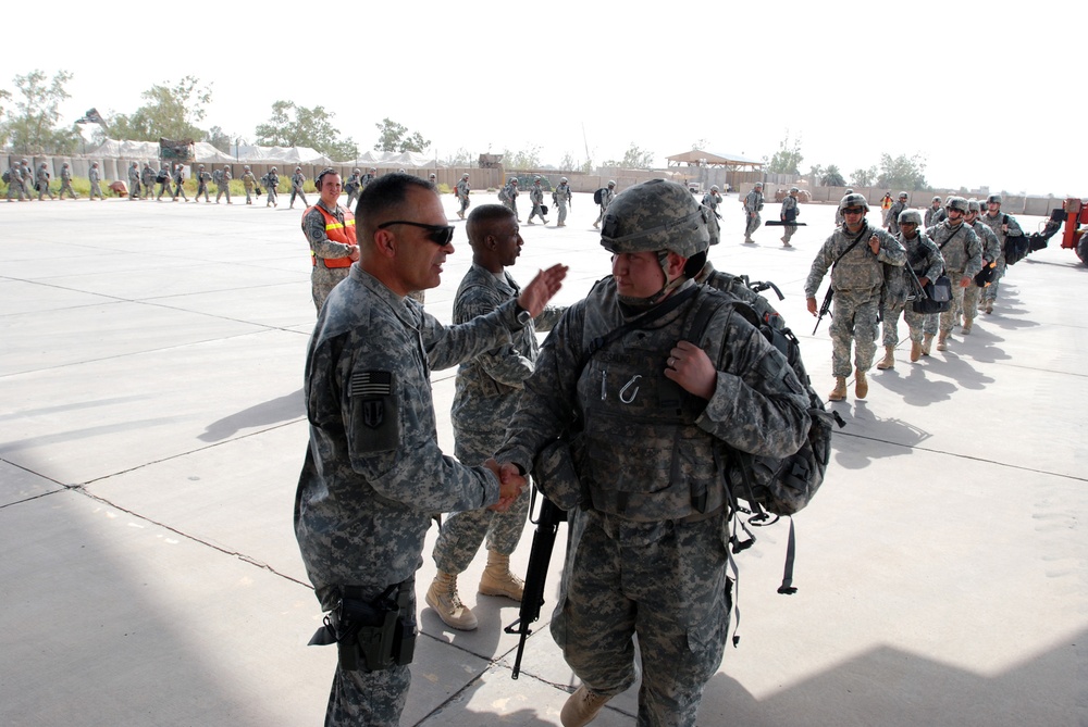 Battery C, 1st Battalion, 21st Field Artillery Regiment redeploys after 15 months