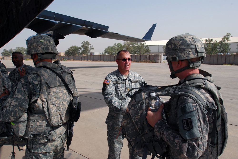 Battery C, 1st Battalion, 21st Field Artillery Regiment redeploys after 15 months