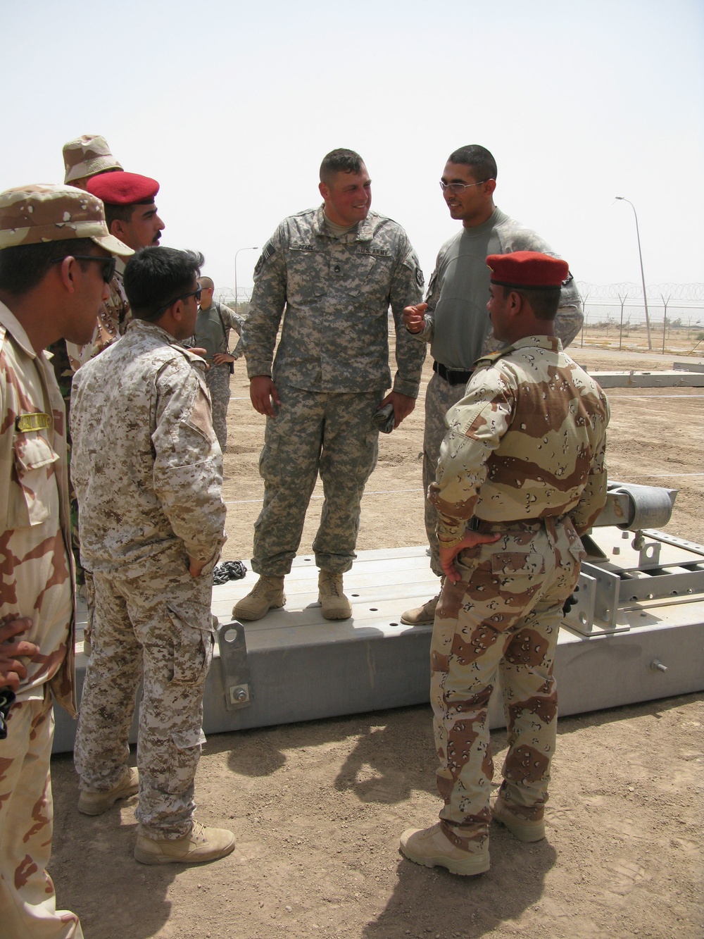 Joint Task Force Eagle non-commissioned officers 'span the gap' with Iraqi partnership bridge training