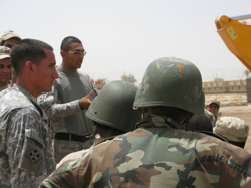 Joint Task Force Eagle non-commissioned officers 'span the gap' with Iraqi partnership bridge training