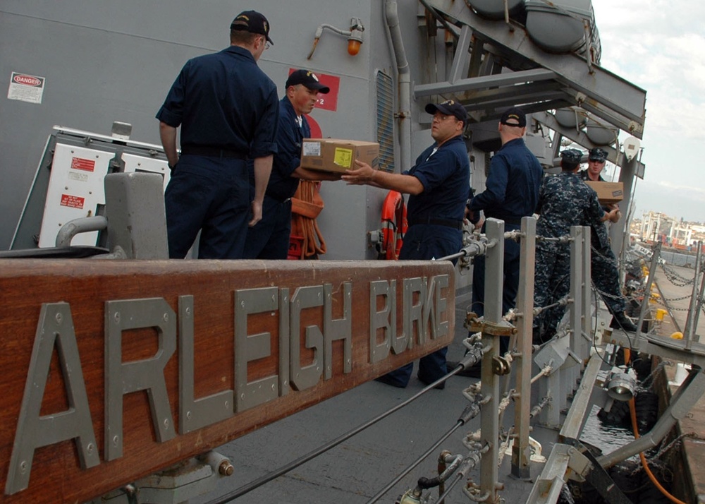 USS Arleigh Burke visits Durban
