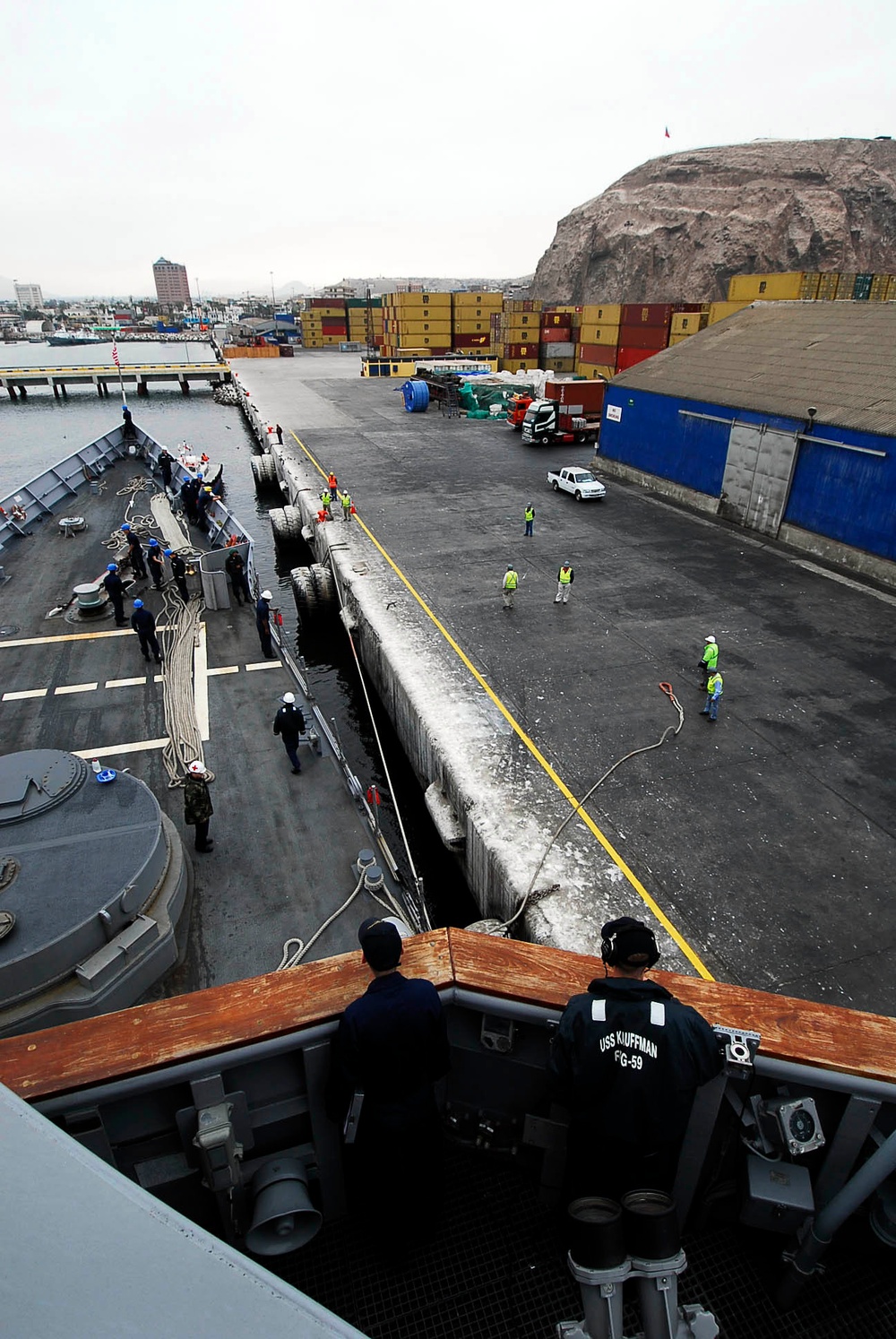 USS Kauffman Deploys