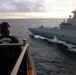 USS Arleigh Burke maneuvering drills