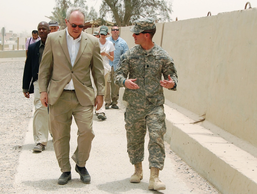 Ambassador Praises Task Force for Contributions in Iraq