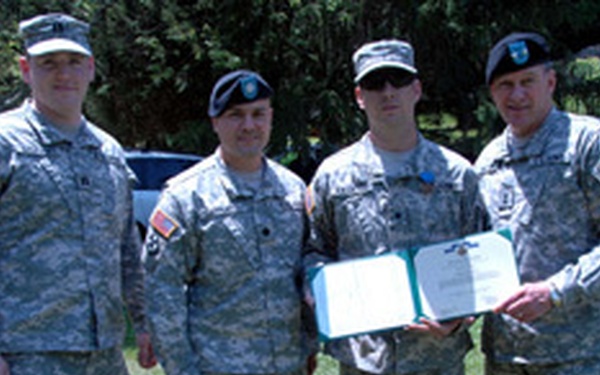 Ohio Army National Guard Soldier Awarded Ohio Cross