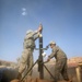 Soldiers Lay Down Mortar Fire in Afghanistan