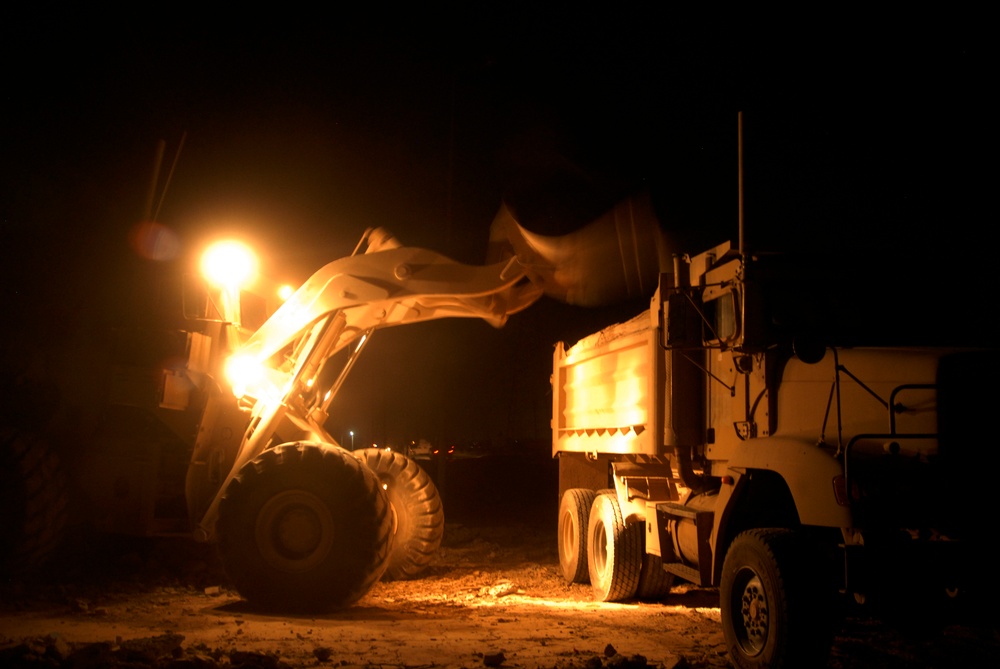 Debris removal mission in Ghazaliyah