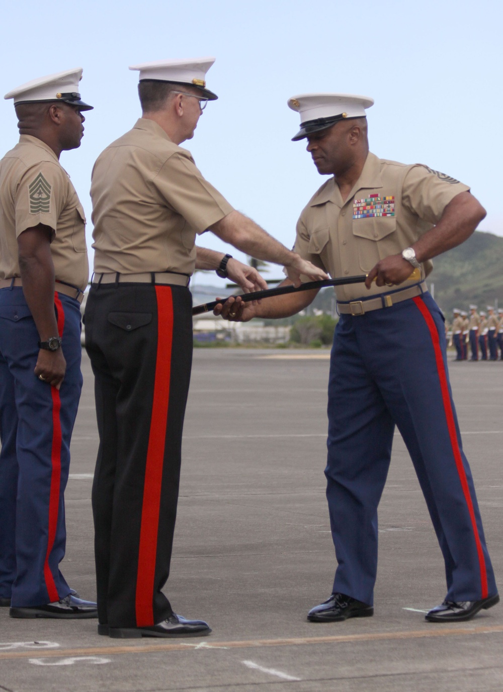 Retirement ceremony